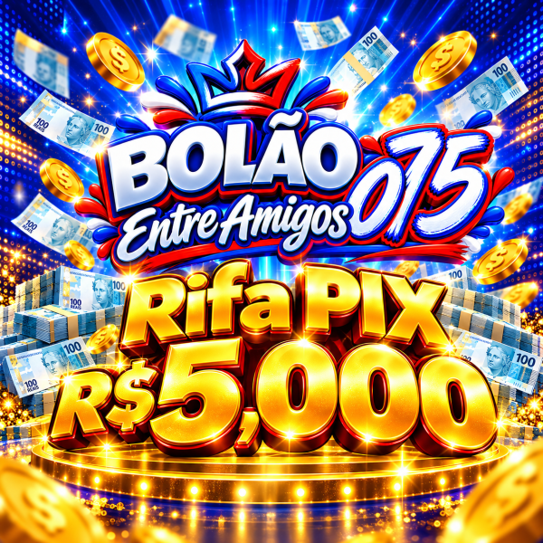 Rifa de exemplo 3 Números Aleatórios